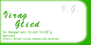 virag glied business card